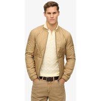 Baseball Collar Quilted Jacket