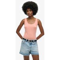 Superdry & Co Pure Cotton Racerback Vest Pink