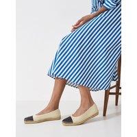 Canvas Flatform Espadrilles
