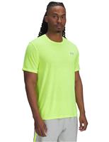 Under Armour Launch Camo Crew Neck Running T-Shirt Yellow