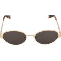 Metal Oval Sunglasses