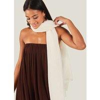 Woven Fringed Scarf