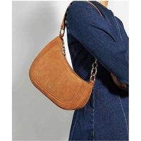 Leather Chain Strap Cross Body Shoulder Bag