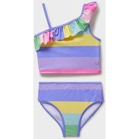 Crew Clothing Asymmetric Striped Tankini (3-12 Yrs) Multi