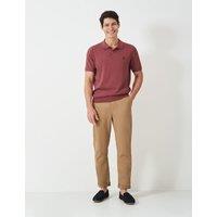 Pure Cotton Knitted Jersey Polo Shirt