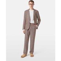 Scotch & Soda Regular Fit Wool Rich Chinos Medium Brown