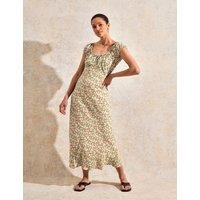 Floral Midi Tea Dress