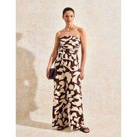 Printed Wide Leg Jumpsuit