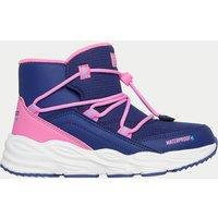 Skechers Kids' Turbo Tread High Top Trainers (9.5 Small - 4 Large) Navy Mix