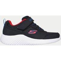Skechers Kids' Bounder Riptape Trainers (9.5 Small - 4 Large) Black
