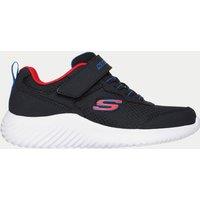 Skechers Kids' Bounder Riptape Trainers (9.5 Small - 4 Large) Black