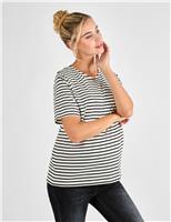 Maternity Pure Cotton Oversized T-Shirt