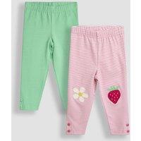 2pk Cotton Rich Leggings (6 Mths-6 Yrs)