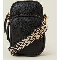 Textured Cross Body Phone Bag
