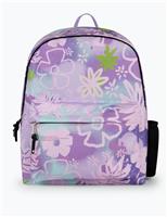 Kids Floral Doodle Print Backpack
