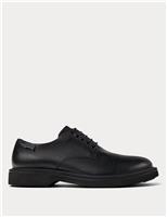 Leather Lace Up Derby Shoes