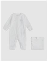 2pc Sleepsuit & Hooded Towel Set (0-24 Mths)