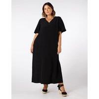 V-Neck Maxi T-Shirt Dress