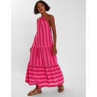 Pure Cotton Jacquard Maxi Beach Dress