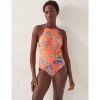 Floral Padded Halterneck Swimsuit