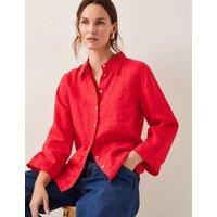 Pure Linen Collared Shirt