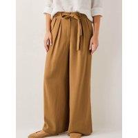 Belted Wide Leg Trousers