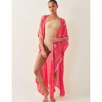 Printed Sequin Kaftan