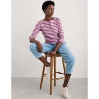 Pure Cotton Striped Top