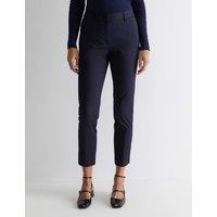Sportscraft Cotton Rich Slim Fit Ankle Grazer Trousers Navy