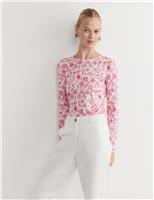 Jersey Floral Top