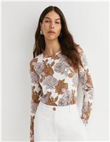 Jersey Floral Top