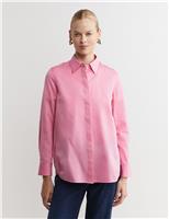 Cotton Rich Shirt with Silk