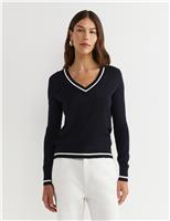 Pure Merino Wool V-Neck Jumper