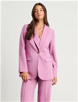 Relaxed Single Breasted Blazer