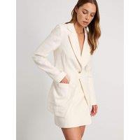 Jag Pure Linen Relaxed Blazer White