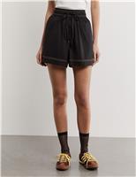 Pure Cotton High Waisted Shorts