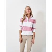 Pure Cotton Striped Rugby Top