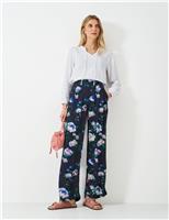Floral Wide Leg Trousers