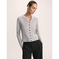 Sparkly Crew Neck Cardigan
