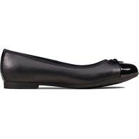 Clarks Kids' Leather School Shoes (3 Large - 4.5 Large) Black