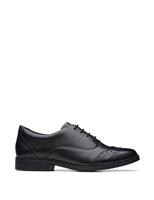 Clarks Kids' Leather School Shoes (3 Large - 7 Large) Black