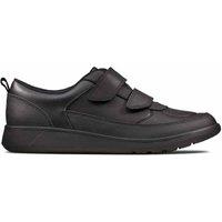 Clarks Kids' Leather School Shoes (3 Large - 9 Large) Black