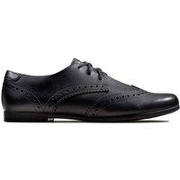 Clarks Kids' Leather School Shoes (3 Large - 8 Large) Black