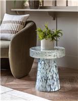 Murano Glass Round Side Table