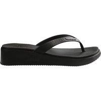 HAVAIANAS Platform Flip Flops Black