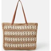 Woven Raffia Shopper