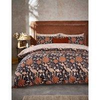 William Morris At Home Pure Cotton Wild Tulip Bedding Set Copper