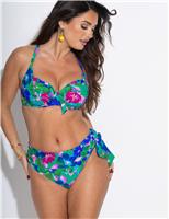 Getaway Floral Wired Bikini Top