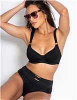 Hawaii High Waisted Belted Bikini Bottoms