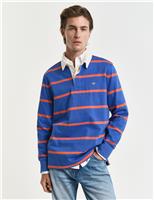 Pure Cotton Striped Rugby Shirt